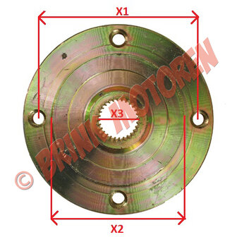 Quad ATV wielnaaf Jinling JEA-21A