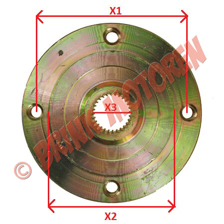 Quad ATV wielnaaf Jinling JEA-21A