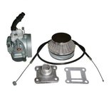 Performance Carburateur Kit - Dellorto imi 14mm (inclusief luchtfilter, inlaatspruitstuk, pakking en gaskabel)  Performance Carburateur Kit - Dellorto imi 14mm (inclusief luchtfilter, inlaatspruitstuk, pakking en gaskabel)
