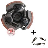Standaard koppeling voor alle 47cc / 49cc minibikes met BETERE schoentjes (bruin) en met EXTRA set veren, type Extra Sterk Standaard koppeling voor alle 47cc / 49cc minibikes met BETERE schoentjes (bruin) en met EXTRA set veren, type Extra Sterk