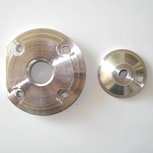 Hogedrukkop voor de bigbore kits - aluminium - kleur: ZILVER  Hogedrukkop voor de bigbore kits - aluminium - kleur: ZILVER