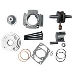 Hogedruk bigborekit  - Boring 44mm - Pistonpen 10mm - met krukas Hogedruk bigborekit  - Boring 44mm - Pistonpen 10mm - met krukas