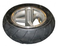 Voorwiel + Voorband - V-profiel - 90/65-6,5 Voorwiel + Voorband - V-profiel - 90/65-6,5