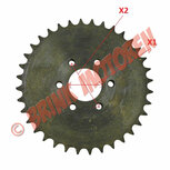 Quad ATV Bashan achter tandwiel 40 tands type 428